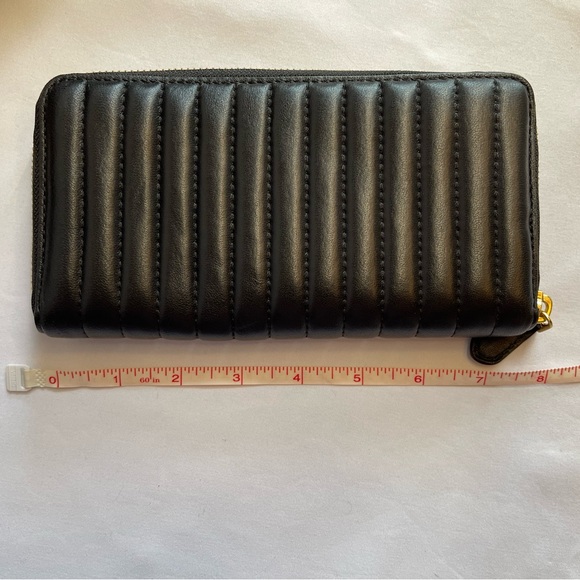 Coach - Black Quilted Nappa Leather Wallet - NWT - Picture 4 of 5